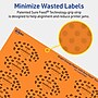 Avery Laser/Inkjet Multipurpose Oval Labels, 1" x 2", Bright Orange, 480/Pack (94053)~#|#~1EE0FB5F-6A6C-43B8-A2484265B6CEB0AA_sc7