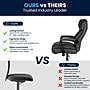 Flash Furniture HERCULES Series Ergonomic LeatherSoft Swivel Big & Tall Executive Office Chair, Black (GO2223BK)~#|#~1EE14CCB-A6DD-4194-86CF14940BD3D40E_sc7