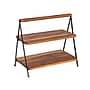 Storied Home Acacia Wood Serving Tray, 2-Tier  (EC1663)~#|#~1EE181CE-1027-4C8F-A0E8F8A476CC052B_sc7