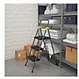 Cosco Commercial 3-Step Folding Stool, 300 lb Capacity, Gray (CSC11839GGO)~#|#~1EE2EF7F-EF29-4F55-B78D51B355C21DA4_sc7