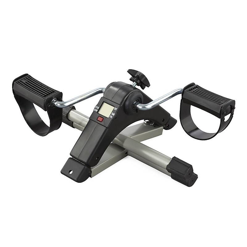 Medline Lightweight Pedal Exerciser with Digital Display, Black (MDS100H) image 1