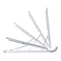 StarTech Aluminum Foldable Laptop Riser Stand, Silver (LAPTOP-RISER-BAR)~#|#~1EE650BB-D53A-4915-A9286FE5D85A4414_sc7