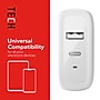 Staples TECH GaN USB-A/USB-C Wall Charger, 37W, White (ST62324-CC)~#|#~1EEDDA58-34F3-4F09-857F60CBAEB00573_sc7