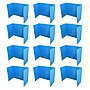Flipside Premium Foldable Plastic Freestanding Privacy Shield, 18"H x 46.5"W, Blue (19372-12)~#|#~1EF02126-74C5-46A3-B589312C86B65C15_sc7