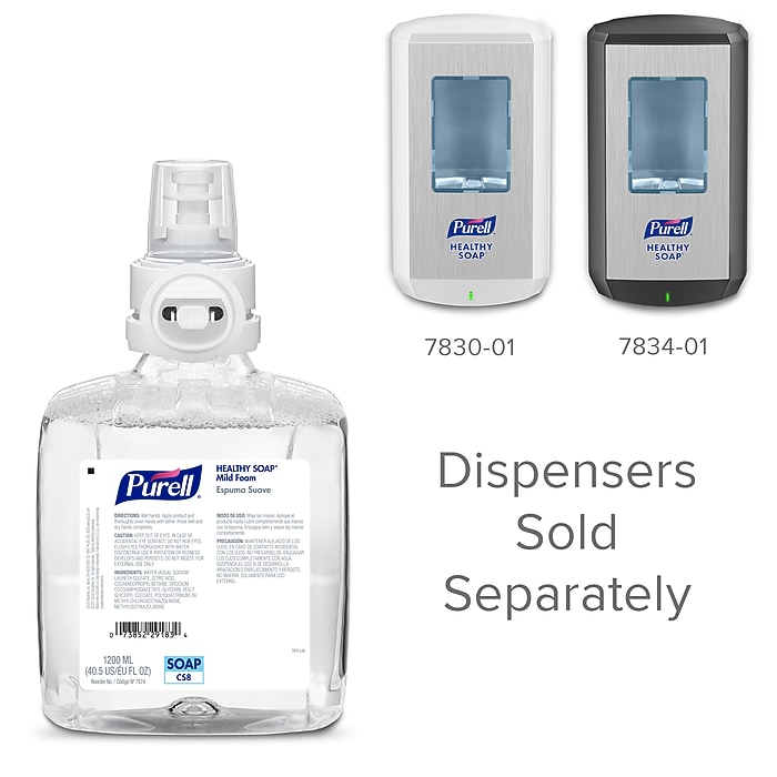 PURELL HEALTHY SOAP Foaming Hand Soap Refill for CS8 Dispenser