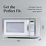 Farberware Classic 1.1 Cu. Ft. Countertop Microwave, White/Platinum (FMO11AHTPLB)~#|#~1EF29866-7FC6-4B0E-8256BEED58E4889F_sc7