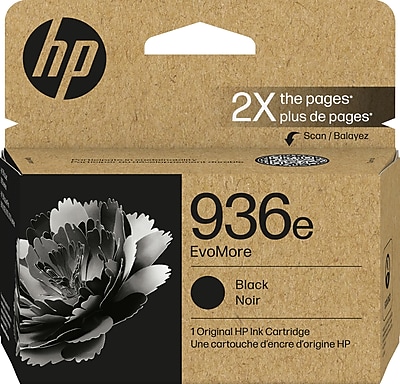 HP 936e EvoMore Black High Yield Ink Cartridge, Prints Up to 2,500 Pages (4S6V6LN) Sansujyuku sansujyuku.com