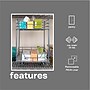 Household Essentials Brushed Steel Two-Tier Pull-Out Pantry Organizer (HH25310-1)~#|#~1EFD1E85-55CD-494E-AA407957E3DED43A_sc7