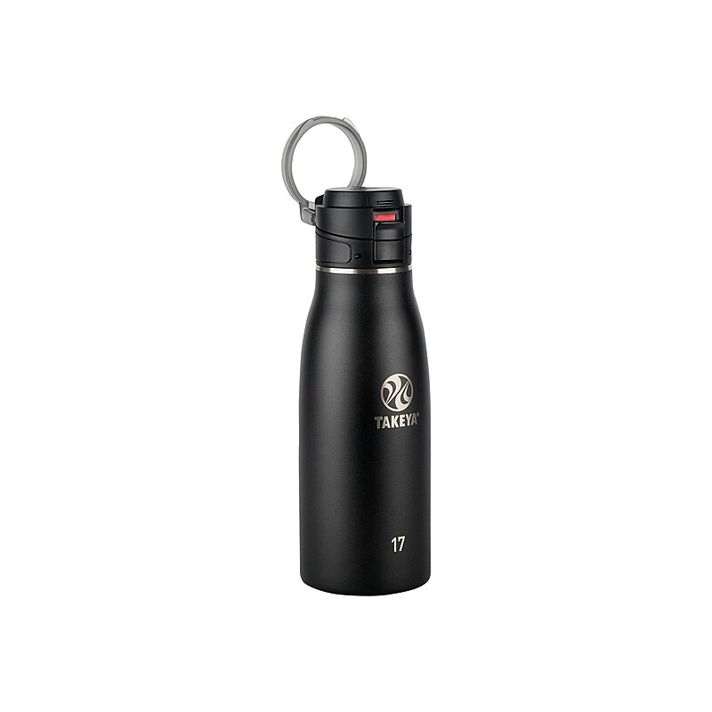 Takeya Traveler Stainless Steel Vacuum Insulated Travel Mug, 17 oz., Onyx (51273) image 1