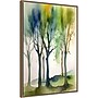 Amanti Art Watercolour Trees 1 by Sally Ann Moss Framed Canvas Wall Art Print, 23"W x 33"H (A42678841860)~#|#~1F01510C-65E0-46C1-821EBED8D6A502F5_sc7
