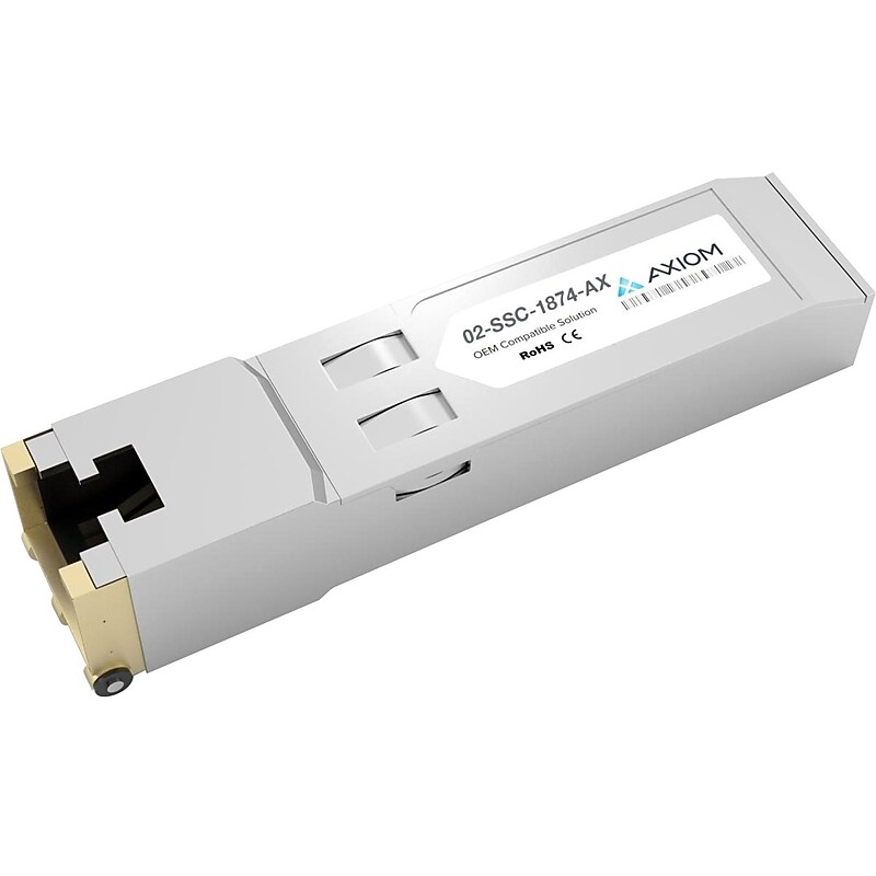 Axiom 10GBASE-T SFP+ Transceiver for SonicWall (02-SSC-1874-AX) image 1