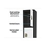 AdirOffice 72" 4-Tier Black and White Storage Locker, 4/Pack (ADI629-204-B-W-PKG-4)~#|#~1F0EF42B-36A8-4C15-9C114041D397638C_sc7