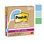 Post-it Oasis Recycled Super Sticky Notes, 4" x 4", Oasis Collection, Lined, 70 Sheets/Pad, 3 Pads/Pack (675R-3SST)~#|#~1F10889E-A12F-4749-90939F99718C040E_sc7