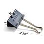 Officemate EZ Large Binder Clips, Gray, 16 Clips/Pack (99216)~#|#~1F160C3A-4EA7-4262-86718B65DB18CF30_sc7