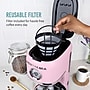 Nostalgia Classic Retro 10-Cups Automatic Drip Coffee Maker, Pink (NCRCOF10PK6A)~#|#~1F167144-35D4-42C7-A01A4995E31ED958_sc7