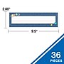 Carson Dellosa Education Crafty and Cool School Name Plates, 9.5" x 2.875", 36/Pack, 6/Packs (CD-122160-6)~#|#~1F1AB06C-B25F-4F7A-95F1CB23B8F98D66_sc7
