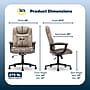 Serta Comfort Eco Ergonomic Velvet Fabric Swivel Executive Chair, Light Brown (CCHR10006C)~#|#~1F1C13CA-218B-4F0B-BDD22AE0914222A6_sc7