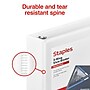 Staples Mini 1" 3-Ring View Binder, White (55408/26457)~#|#~1F200C16-85AD-44B4-BF95826F8D38B2A2_sc7