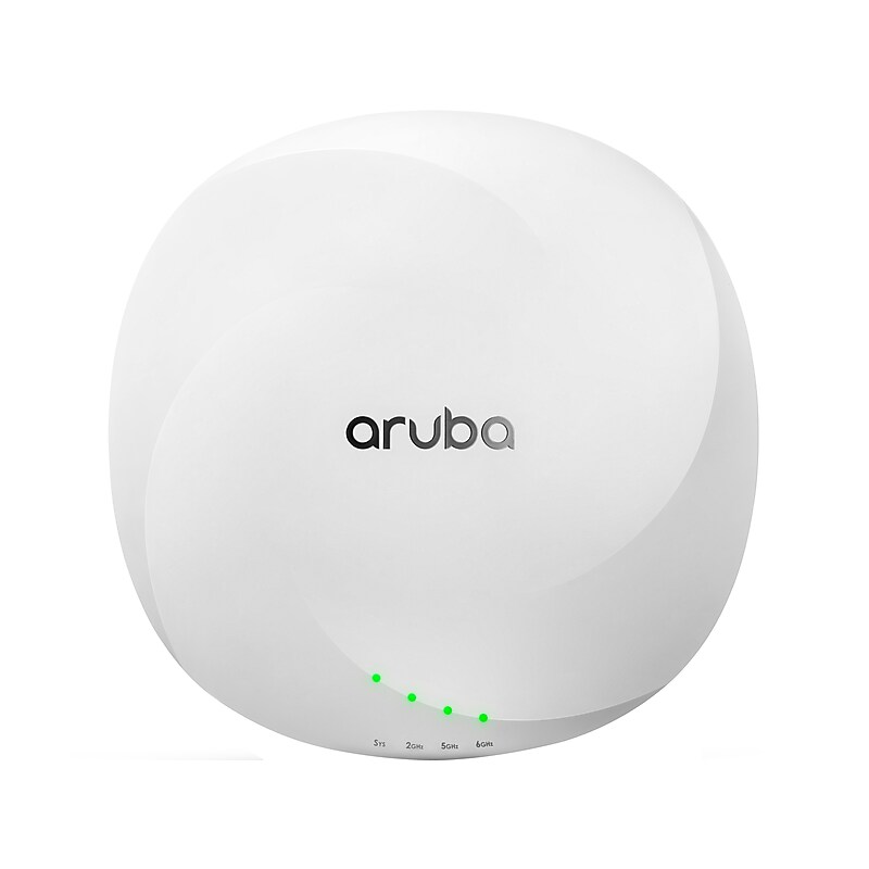 Aruba 650 Campus AX7800 Tri Band WiFi 6E Access Point, White (R7J39A) image 1