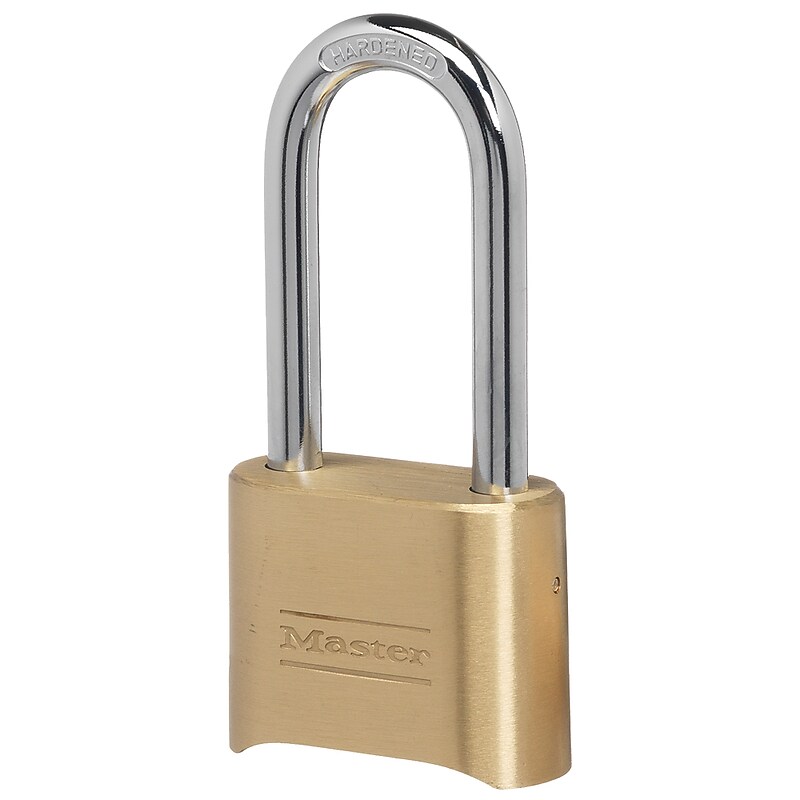 Master Lock Settable Combination Padlock, 6/Box (175) image 1