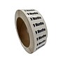 Nahanco 9 Months Plastic Size Marker, Black/White, 250/Roll (DSM-417)~#|#~1F23411F-7CC0-4F28-8E86145492E6AC25_sc7