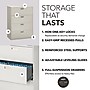 HON Brigade 600 Series 4-Drawer Lateral File Cabinet, Locking, Letter/Legal, Gray, 42"W (HON694LQ)~#|#~1F288C21-5E77-43B1-B560C3F1C1C6E818_sc7