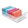 iDESIGN Medium Stackable Plastic Storage Bin, Clear, 2/Pack (03062W)~#|#~1F29F5DE-5D5C-45EC-82C2EC9D707C0E30_sc7