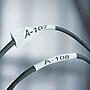 DYMO Rhino Industrial 18055 Heat-Shrink Tube Label Maker Tape, 1/2" x 5', Black on White (18055)~#|#~1F2BC448-533F-4709-9AA7100006CD0518_sc7