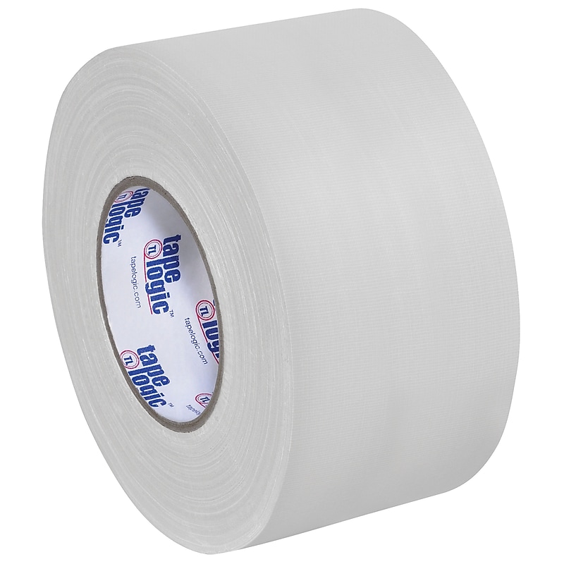 Tape Logic Non-Reflective Gaffers Tape, 3" x 60 yds., White, 3/Carton (T98818W3PK) image 1