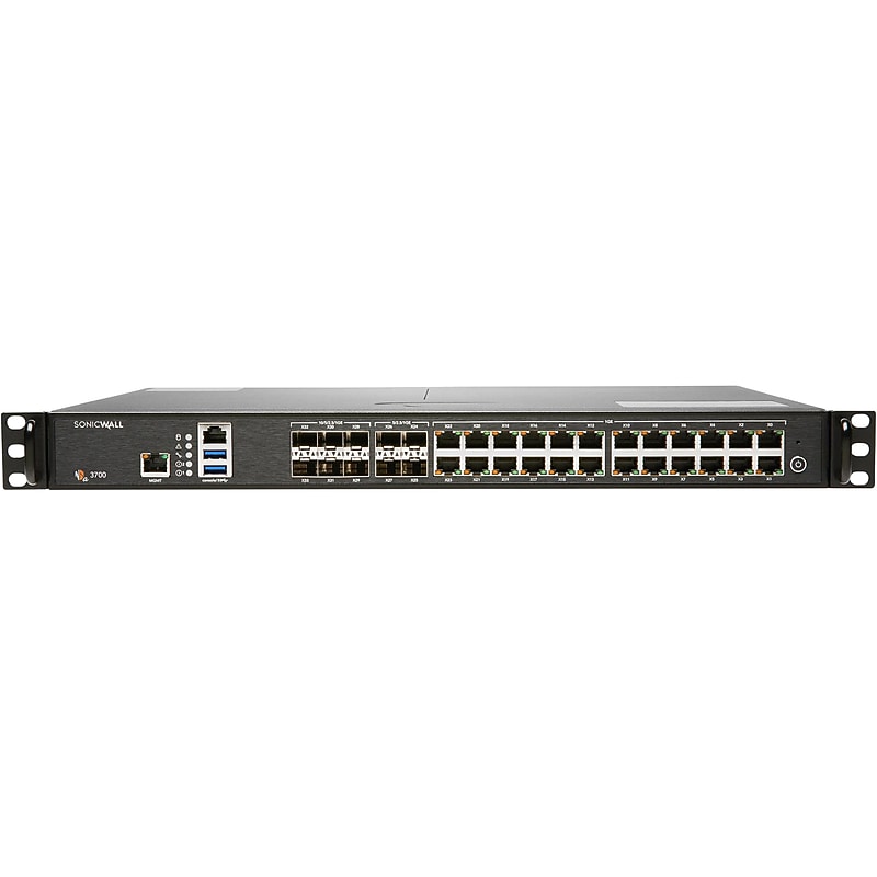 Sonicwall NSa 3700 Next-Generation Firewall, Rack Mounted (02-SSC-8205) image 1