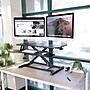 Mount-It! 36"W Manual Adjustable Standing Desk Converter, Black (MI-8050)~#|#~1F347F5A-E8D3-4EA4-8DA21EF60223104F_sc7