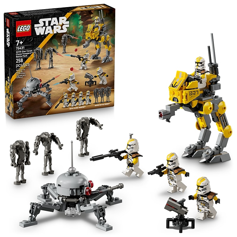 LEGO Star Wars 327th Star Corps Clone Troopers Battle Pack, 258 Pieces (75431) image 1