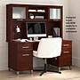 Bush Home Somerset 60" W Desk Hutch, Storage Shelves for Office Desk, Hansen Cherry (WC81731)~#|#~1F36C6D8-4445-4846-95BED32CA710893E_sc7