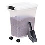 Iris 28 Quart Storage Container with Lid, Plastic, White (585099)~#|#~1F37AF16-4CBA-4AF2-B172DD77A26C1EE0_sc7
