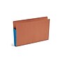 Smead Recycled Reinforced File Pocket, 3" Expansion, Legal Size, Blue, 10/Box (74679)~#|#~1F3EF57F-3565-4D96-AF5173468ACA6B32_sc7
