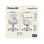 Thomasville Furniture Josephine Ergonomic Bonded Leather Swivel Manager Chair, Beige (60071-CRM)~#|#~1F41959F-AF78-4BC0-BD5C88A6BC385193_sc7