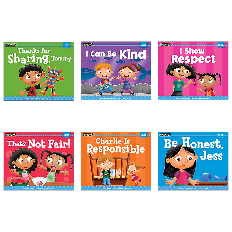 Newmark Learning MySELF Readers: I Get Along with Others Boxed Set, 6/Pack image 1