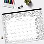 2026 Blueline DoodlePlan 22" x 17" Monthly Desk Pad Calendar, Black/White (C2917311)~#|#~1F502F23-7680-4EA5-BF3F617207E61535_sc7