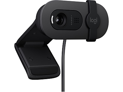 Logitech Brio 105 Full HD 1080p Webcam, 2 Megapixels, Black (960-001579)