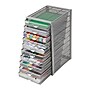 Mind Reader Storage Drawer, 10 Drawers, Metal, Silver (10CABMESH-SIL)~#|#~1F556634-A1C3-44A9-8442B8148917DC83_sc7
