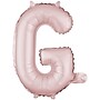 Party City (Air-Filled) 16" "G" Foil Balloon, Dusty Rose (AM 1 100074-92)~#|#~1F60E7EC-2FB5-4427-A6A8274690E4686F_sc7