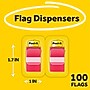 Post-it Flags, 1", Red, 100 Flags/Pack (680-RD2)~#|#~1F610A80-FB57-41A2-AE4DD2AF92C9DAE2_sc7