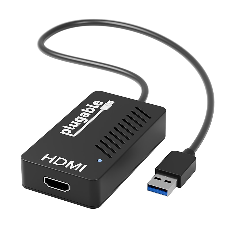 Plugable USB 3.0 External Graphic Adapter, Black (UGA-4KHDMI) image 1