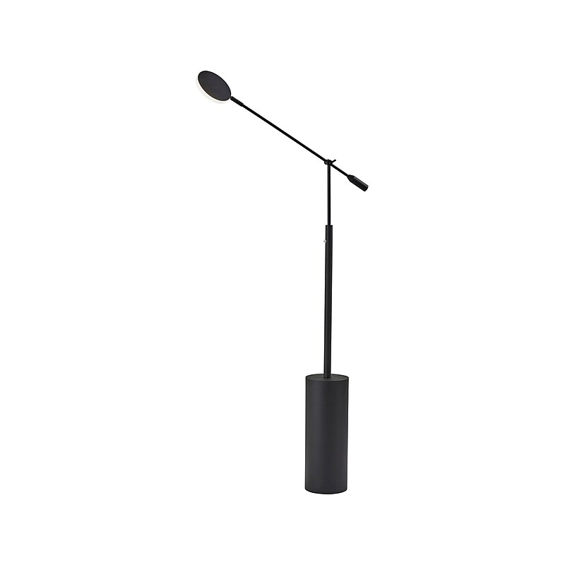 Adesso Grover 64" Metal Floor Lamp with Round Shade (2151-01) image 1