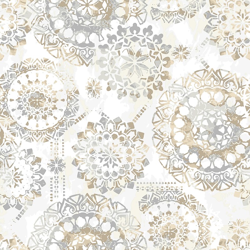 York Wallcoverings Bohemian Peel and Stick Wallpaper (RMK9122WP) image 1