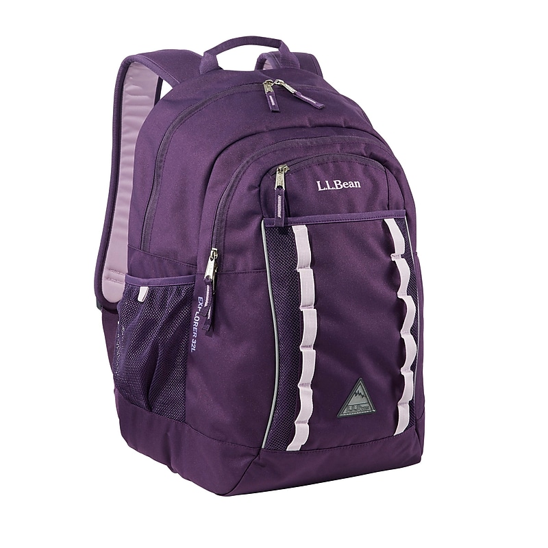 L.L.Bean Explorer Backpack, Medium, Midnight Purple/Lavender Ice (1000230588) image 1
