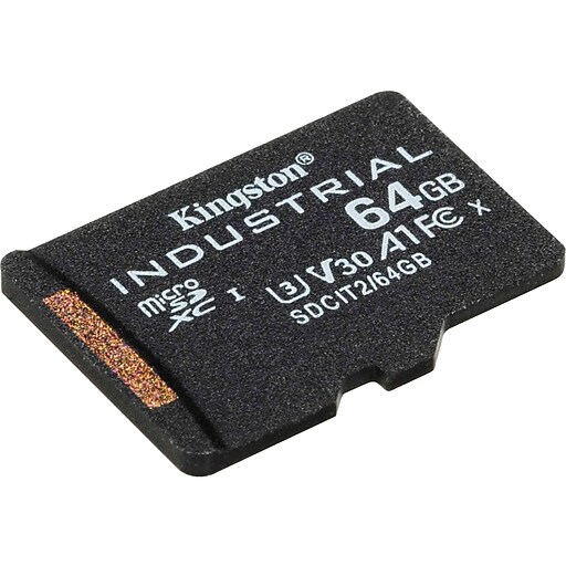 Kingston Industrial microSDXC Card 64GB | Staples
