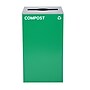 Alpine Industries 29 Gallon Indoor Steel Compost Bin with Mixed Open Lid, Green (4450-GRN-M-COM)~#|#~1F7E50D7-CF13-4C7A-A278B93852AB8DBA_sc7