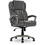 Serta Garret Ergonomic Bonded Leather Swivel Executive Chair, Harvard Gray (CHR200113)~#|#~1F80B226-328E-4596-94E3BDB920FDB050_sc7