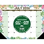 2026-2027 Willow Creek 22" x 17" Academic Monthly Desk Pad Calendar, Succulents (64726)~#|#~1F8423C9-91C9-478D-B32D02445B97C35E_sc7